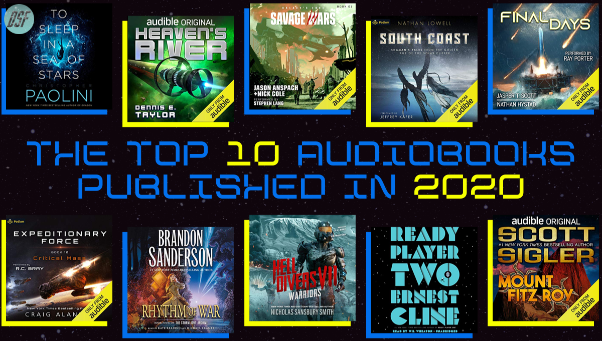 The Top 10 SciFi Audiobooks Published in 2020!