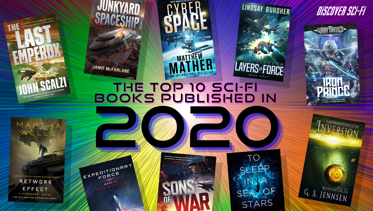 The Top 10 SciFi Books Published in 2020!