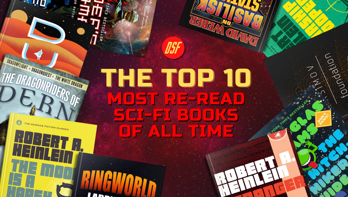 The Top 10 Most ReRead SciFi Books!