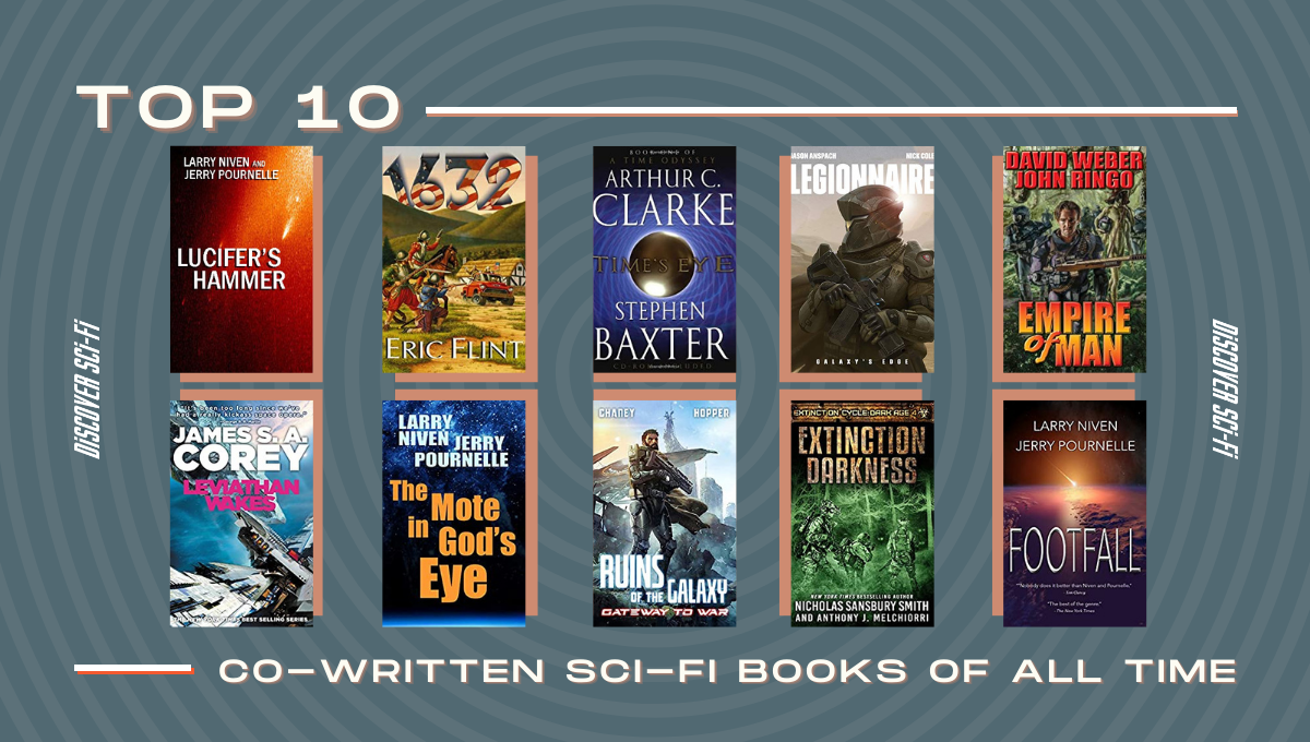 The Top 10 CoWritten SciFi Books of all Time