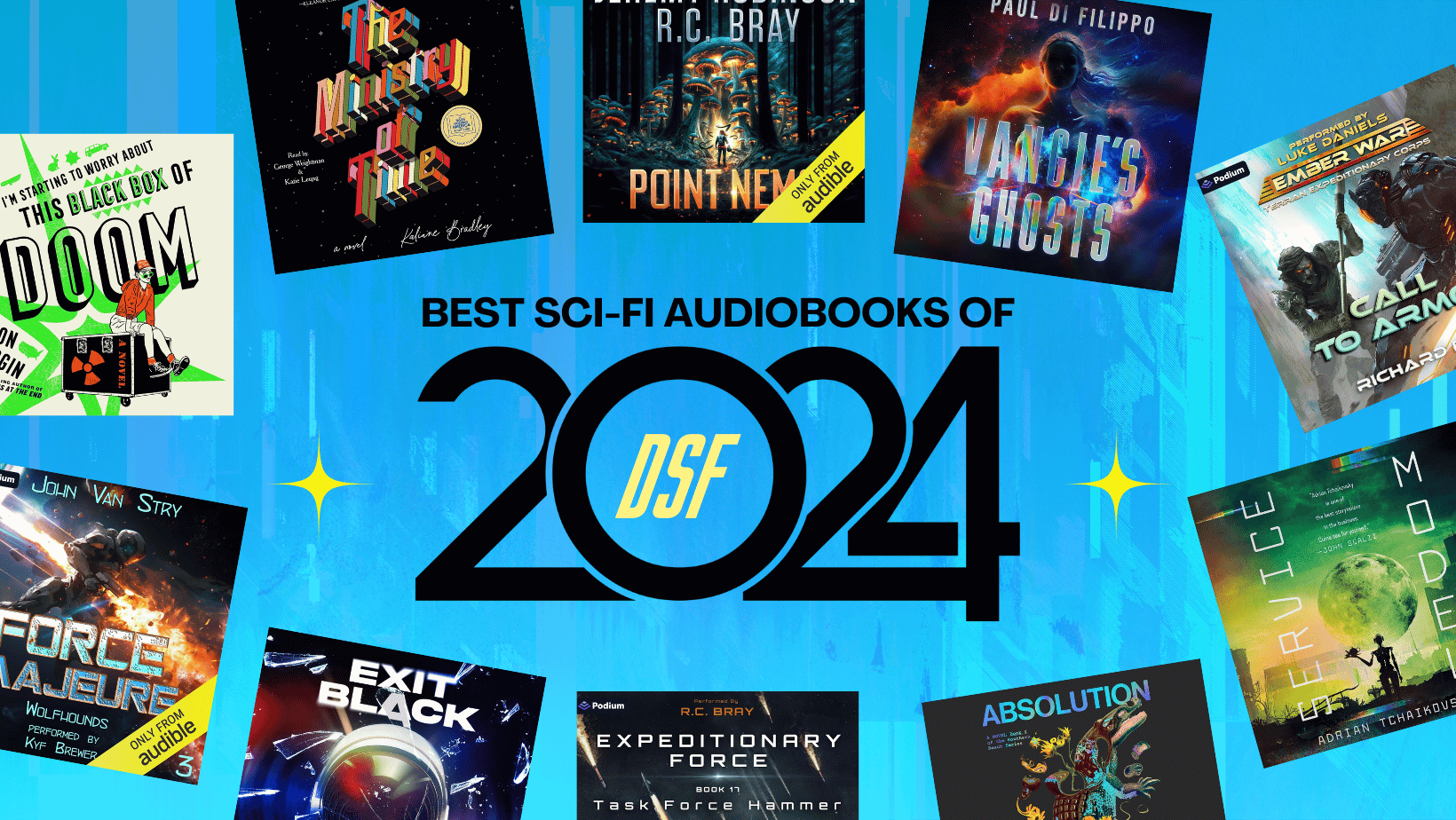Best Sci-Fi Audiobook Releases of 2024
